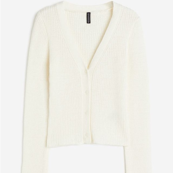 H&M | Rib Knit Cardigan - Picture 1 of 4